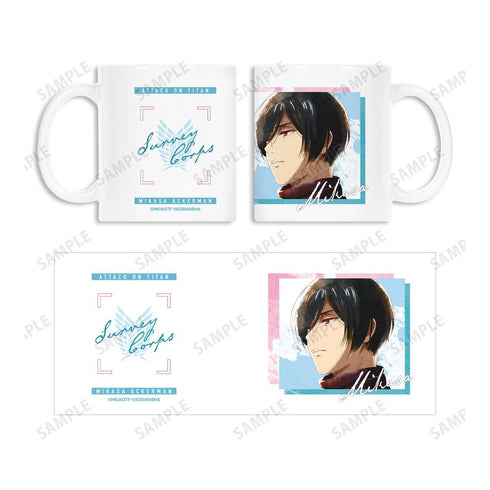 『進撃の巨人』ミカサ Ani-Art aqua label マグカップ【202608再販】