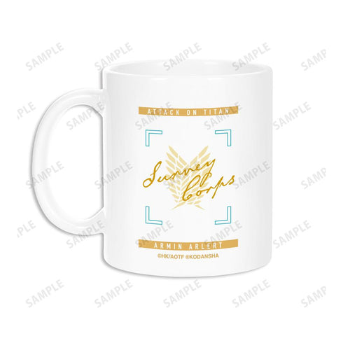 『進撃の巨人』アルミン Ani-Art aqua label マグカップ【202512再販】