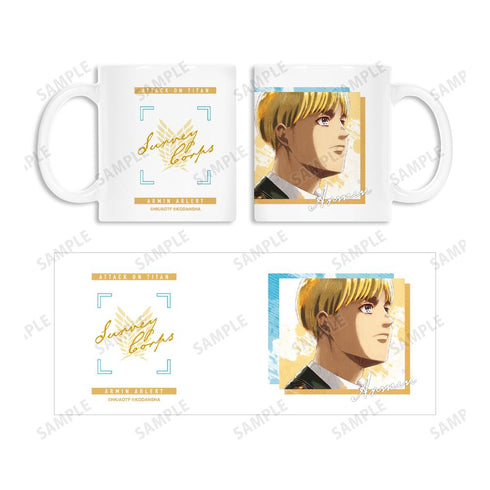 『進撃の巨人』アルミン Ani-Art aqua label マグカップ【202512再販】