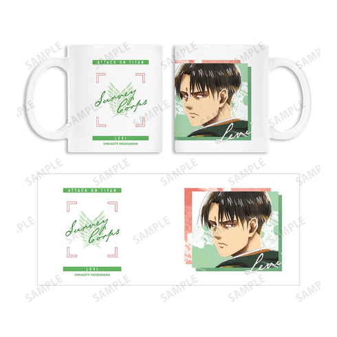 『進撃の巨人』リヴァイ Ani-Art aqua label マグカップ【202512再販】