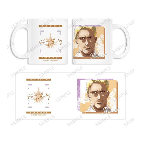 『進撃の巨人』ライナー Ani-Art aqua label マグカップ【202608再販】
