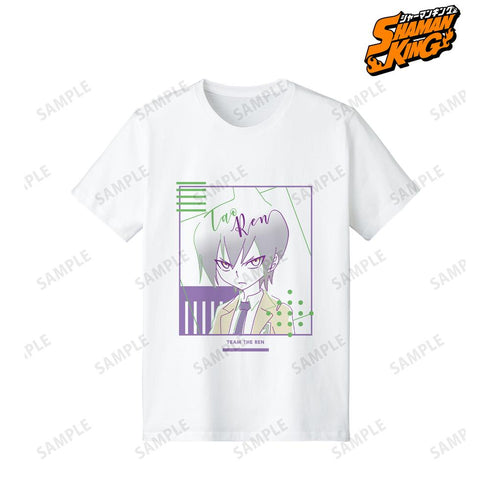 『シャーマンキング SHAMAN KING』道 蓮 lette-graph Tシャツメンズ【202408再販】