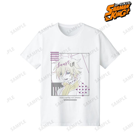 『SHAMAN KING』ファウストVIII世 lette-graph Tシャツメンズ【202505再販】