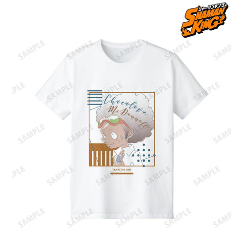 『SHAMAN KING』チョコラブ・マクダネル lette-graph Tシャツメンズ【202505再販】