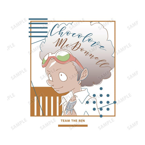 『SHAMAN KING』チョコラブ・マクダネル lette-graph Tシャツレディース【202505再販】