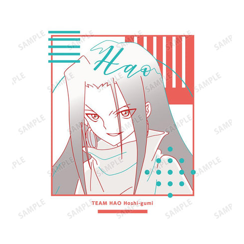 『SHAMAN KING』ハオ lette-graph Tシャツメンズ【202505再販】