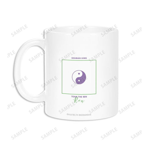 『SHAMAN KING』道 蓮 lette-graph マグカップ【202510再販】