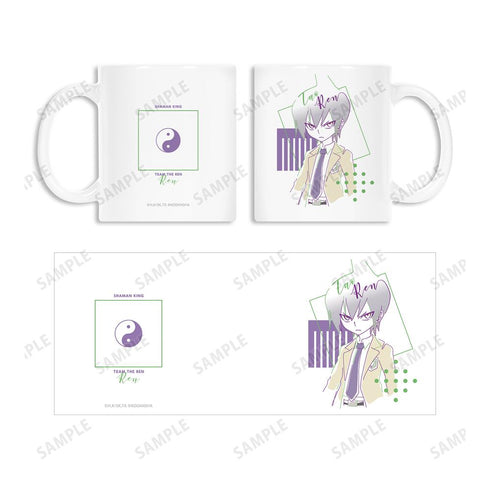 『SHAMAN KING』道 蓮 lette-graph マグカップ【202505再販】