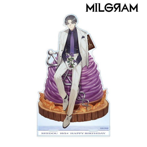 《MILGRAM -米尔格拉姆-》全新绘制插画 志道 生日版 BIG亚克力立牌【202605再版】