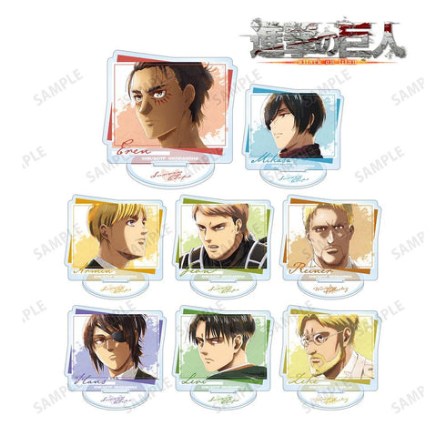 『進撃の巨人』トレーディング Ani-Art aqua label アクリルスタンド(単位/BOX)【202607再販】