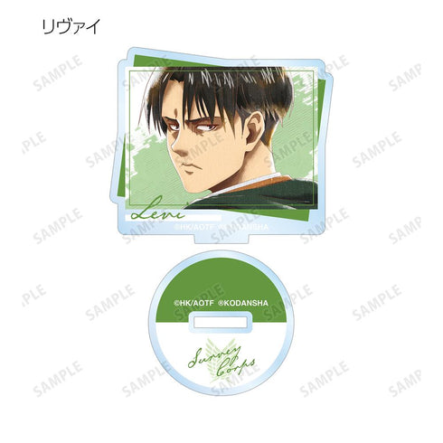 『進撃の巨人』トレーディング Ani-Art aqua label アクリルスタンド(単位/BOX)【202507再販】