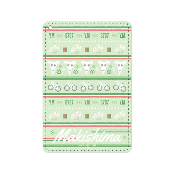 『弱虫ペダル GLORY LINE』巻島 裕介 モチーフ柄 1ポケットパスケース【202411再販】