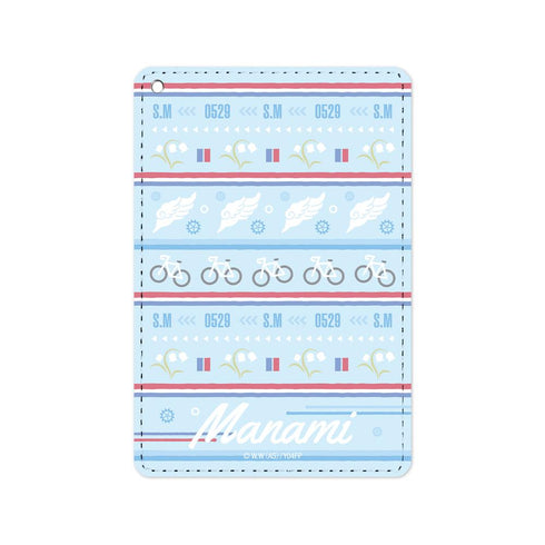 『弱虫ペダル GLORY LINE』真波 山岳 モチーフ柄 1ポケットパスケース【202411再販】