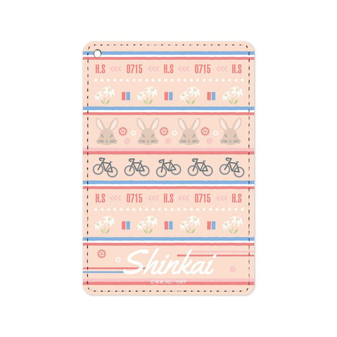 『弱虫ペダル GLORY LINE』新開 隼人 モチーフ柄 1ポケットパスケース【202411再販】