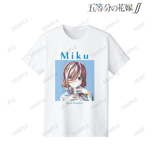 『五等分の花嫁∫∫』中野三玖 Ani-Art 第4弾 Tシャツメンズ【202501再販】