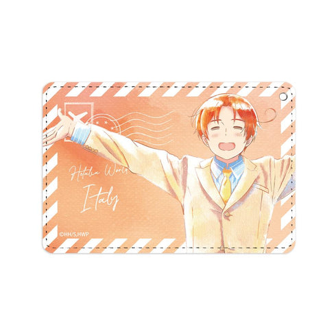 『ヘタリア World★Stars』イタリア Ani-Art aqua label 1ポケットパスケース【202501再販】