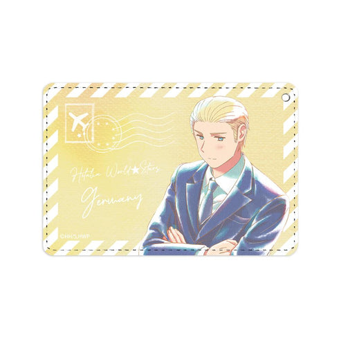 『ヘタリア World★Stars』ドイツ Ani-Art aqua label 1ポケットパスケース【202501再販】