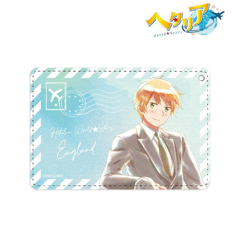 『ヘタリア World★Stars』イギリス Ani-Art aqua label 1ポケットパスケース【202501再販】