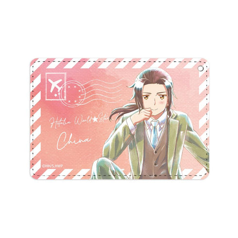 『ヘタリア World★Stars』中国 Ani-Art aqua label 1ポケットパスケース【202501再販】