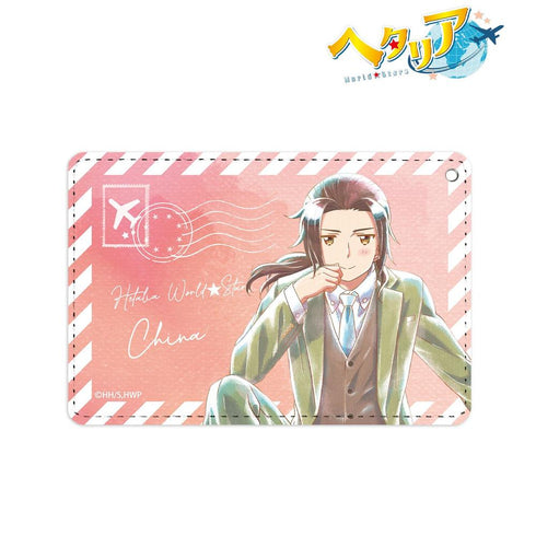 『ヘタリア World★Stars』中国 Ani-Art aqua label 1ポケットパスケース【202608再販】