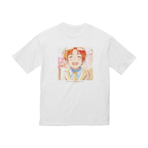 『ヘタリア World★Stars』イタリア Ani-Art aqua label BIGシルエットTシャツユニセックス【202501再販】