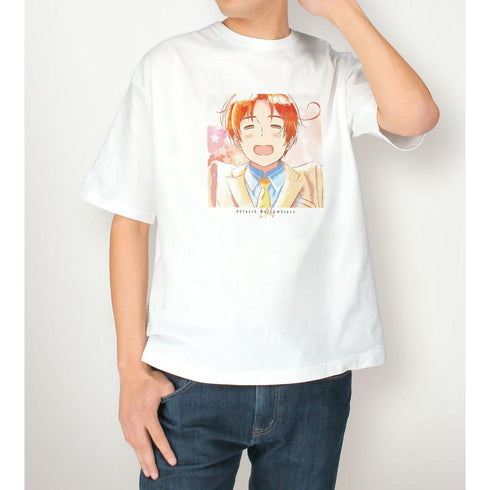 『ヘタリア World★Stars』イタリア Ani-Art aqua label BIGシルエットTシャツユニセックス【202608再販】