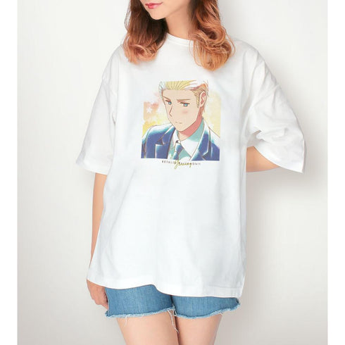 『ヘタリア World★Stars』ドイツ Ani-Art aqua label BIGシルエットTシャツユニセックス【202608再販】