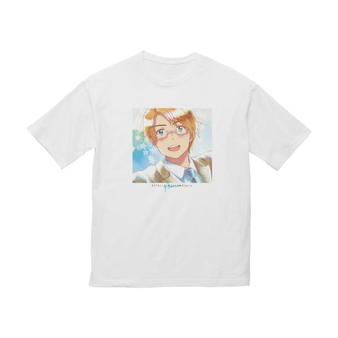 『ヘタリア World★Stars』アメリカ Ani-Art aqua label BIGシルエットTシャツユニセックス【202501再販】