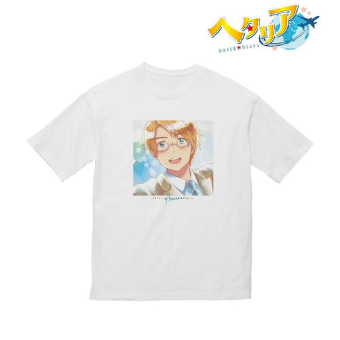 『ヘタリア World★Stars』アメリカ Ani-Art aqua label BIGシルエットTシャツユニセックス【202608再販】
