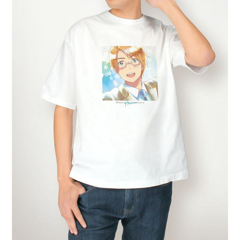 『ヘタリア World★Stars』アメリカ Ani-Art aqua label BIGシルエットTシャツユニセックス【202608再販】