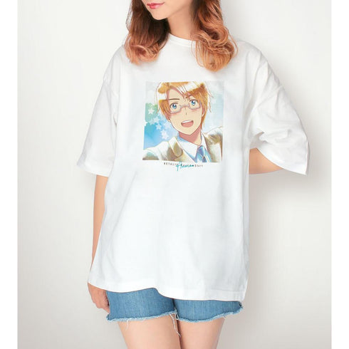 『ヘタリア World★Stars』アメリカ Ani-Art aqua label BIGシルエットTシャツユニセックス【202608再販】