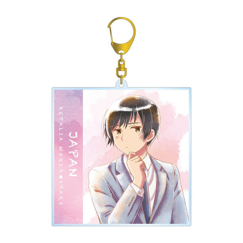 『ヘタリア World★Stars』日本 Ani-Art aqua label BIGアクリルキーホルダー【202501再販】