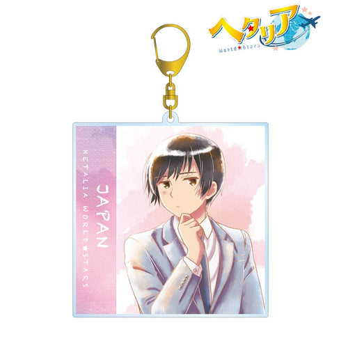『ヘタリア World★Stars』日本 Ani-Art aqua label BIGアクリルキーホルダー【202501再販】
