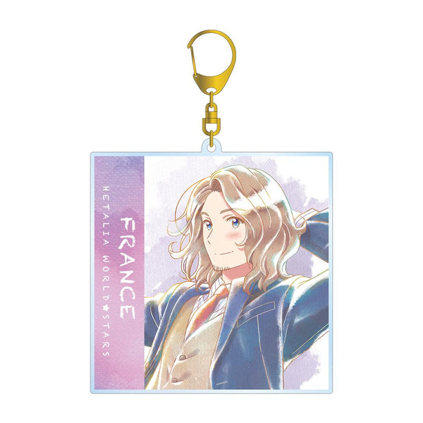 『ヘタリア World★Stars』フランス Ani-Art aqua label BIGアクリルキーホルダー【202501再販】