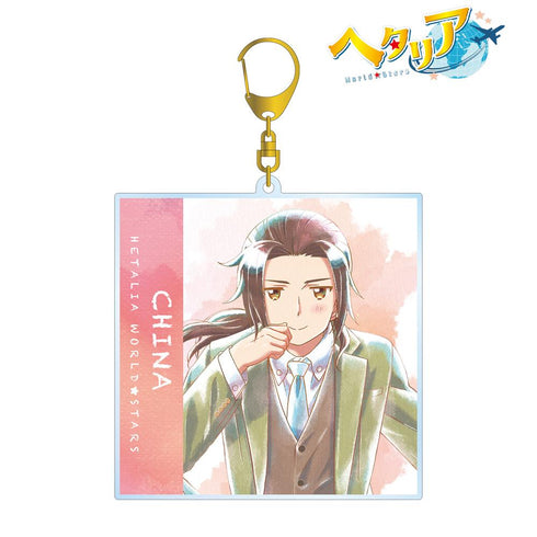 『ヘタリア World★Stars』中国 Ani-Art aqua label BIGアクリルキーホルダー【202501再販】
