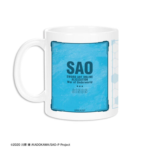 『ソードアート・オンライン アリシゼーション War of Underworld』シノン Ani-Art 第3弾 マグカップ【202602再販】