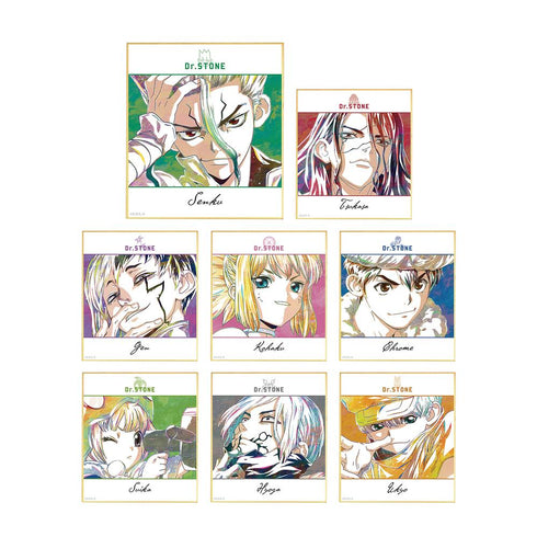 『Dr.STONE』トレーディング Ani-Art ミニ色紙(単位/BOX)【202510再販】