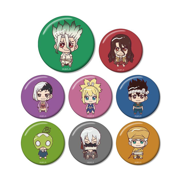 『Dr.STONE』トレーディング ちょこんと! 缶バッジ(単位/BOX)【202510再販】