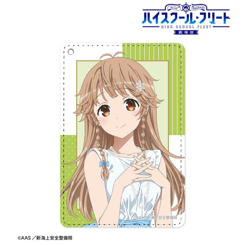 『ハイスクール・フリート』描き下ろしイラスト 納沙 幸子 パーティードレスver. 1ポケットパスケース【202411再販】