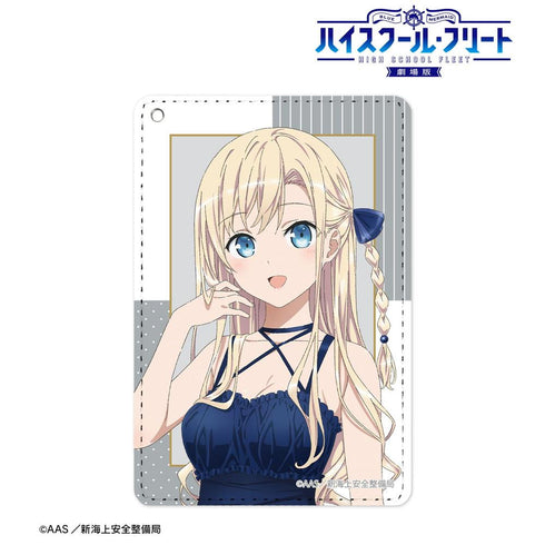 『ハイスクール・フリート』描き下ろしイラスト ヴィルヘルミーナ パーティードレスver. 1ポケットパスケース【202603再販】