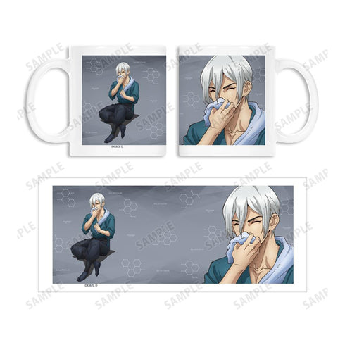 『Dr.STONE』描き下ろしイラスト 氷月 石化前ver. マグカップ【202510再販】