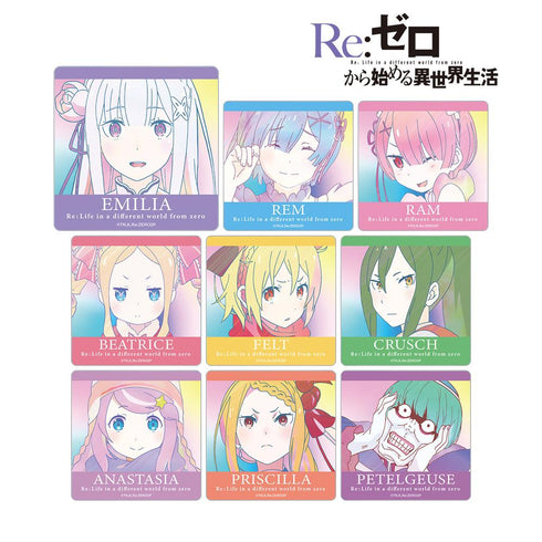 『Re:ゼロから始める異世界生活』トレーディング Ani-Art 第3弾 アクリルコースター(単位/BOX)【202506再販】