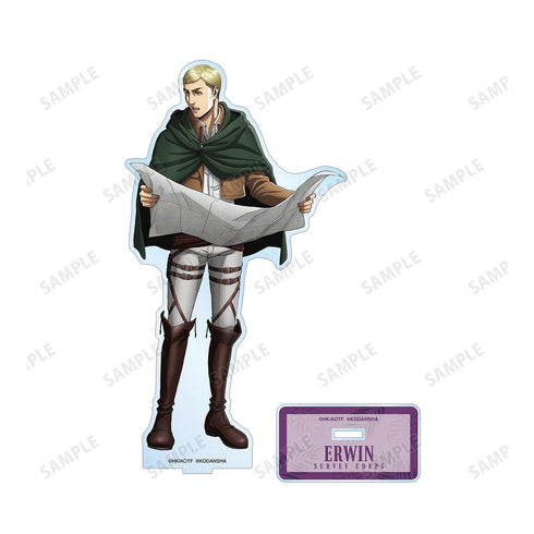 『進撃の巨人』描き下ろしイラスト エルヴィン BIGアクリルスタンド【202603再販】