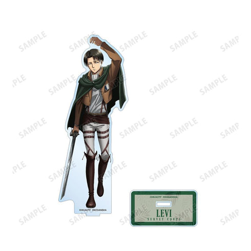 『進撃の巨人』描き下ろしイラスト リヴァイ BIGアクリルスタンド【202603再販】