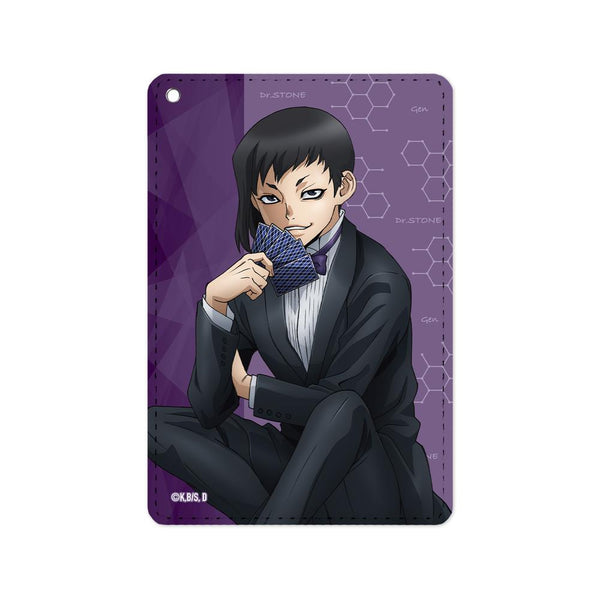『Dr.STONE』描き下ろしイラスト あさぎりゲン 石化前ver. 1ポケットパスケース【202504再販】