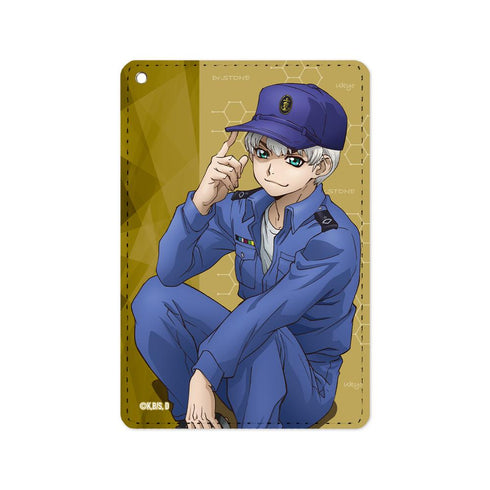 『Dr.STONE』描き下ろしイラスト 西園寺羽京 石化前ver. 1ポケットパスケース【202510再販】