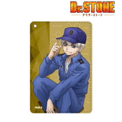 『Dr.STONE』描き下ろしイラスト 西園寺羽京 石化前ver. 1ポケットパスケース【202510再販】