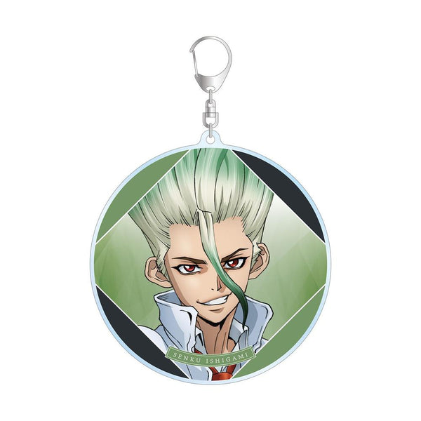 《Dr.STONE》全新绘制插画 石神千空 石化前版 BIG亚克力钥匙扣【202609再版】