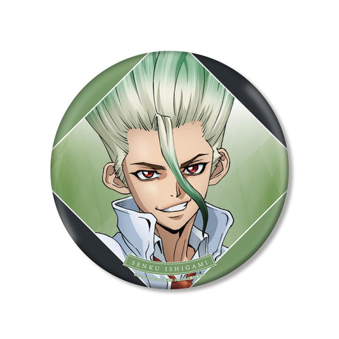 『Dr.STONE』描き下ろしイラスト 石神千空 石化前ver. BIG缶バッジ【202512再販】