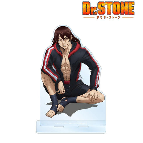 《Dr.STONE》全新绘制插画 狮子王司 石化前版 BIG亚克力立牌【202609再版】